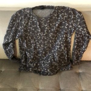 Gap Gray and Charcoal Sweater
